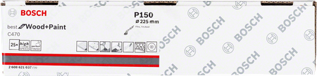Bosch papier ścierny C470 225mm G150 1 sztuka 2608621037