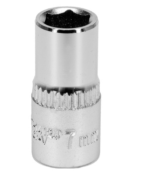 Yato nasadka 7mm 1/4" 6-kątna CV krótka YT-14124