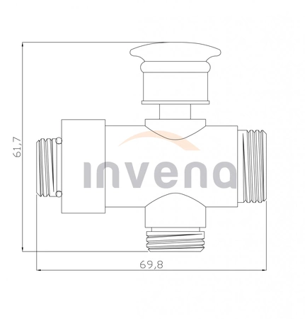 Invena przełącznik funkcji do deszczownic Socho/Evia SC-D1-006