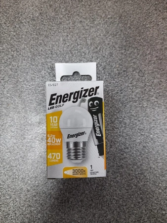 Energizer żarówka Led kulka E27 40W ciepła