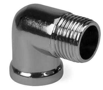 Kolano 1/2'' gwint zewnętrzny/wewnętrzny chrom RR.451.KOL.15.WZ.CH