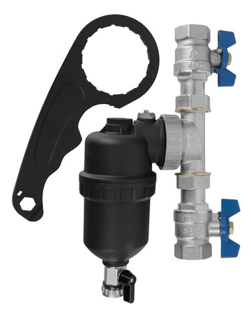 Diamond zestaw filtr magnetyczny 1" z separatorem zanieczyszczeń ART.16T-25