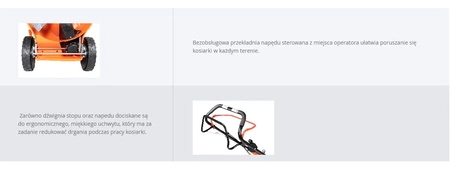 Oleo-Mac kosiarka spalinowa GMC 53 TKE ALLROAD4 z napędem 66079172E5