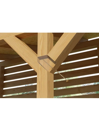 Wkręt-Met wkręt konstrukcyjny WKCP 8x200mm z łbem podkładkowym i gniazdem torx 50 sztuk WKCP-08200