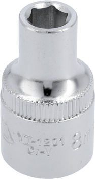 Yato nasadka krótka CV 6-kątna 1/2" 8mm YT-1201