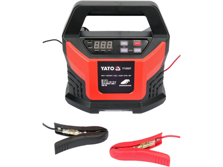 Yato prostownik elektroniczny 12V/2A, 6A, 10A, 15A BOOST 300S 20A YT-83037