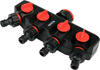 Yato przyłącze kranowe rozdzielacz z 4 wyjściami 3/4"-1" YT-89103