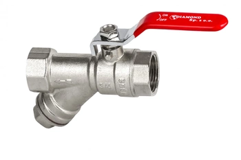 Diamond kurek kulowy z filtrem skośnym 1" ART.17 D-25