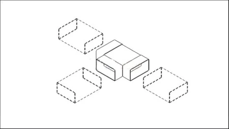 Dospel łącznik trójnik płaski D/TP 110x55 007-0227
