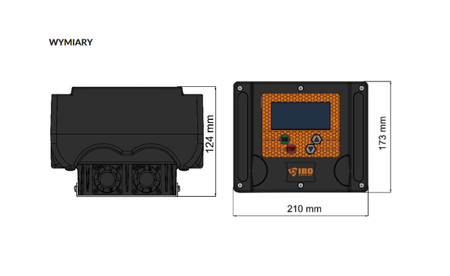 Ibo inteligentny sterownik pompy IVR-10-030S