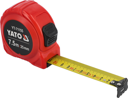 Yato miara zwijana 25mm 7,5m YT-71155