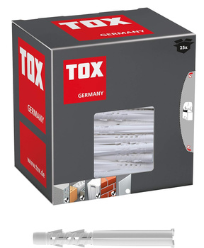 TOX Kołek rozporowy uniwersalny ze składanym kołnierzem  25 sztuk 021100141