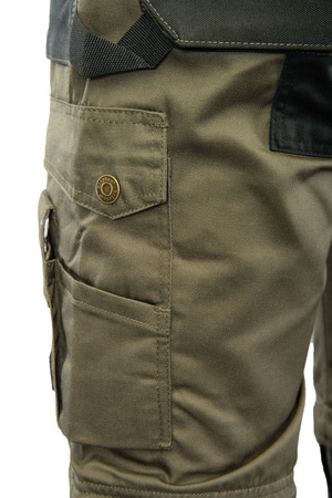 Polstar spodnie do pasa Brixton Practical khaki odpinane nogawki rozmiar 54