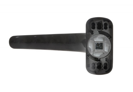 Master klamka drzwiowa Comfort czarna ze wspomaganiem A3060 KL-AL-013