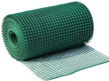 Siatka ogrodowa rabatowa plastikowa zielona 1,2m