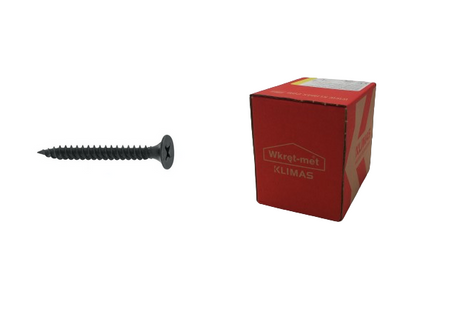 Wkręt-met wkręt fosfatowany do metalu KSGM 3,5x25mm 1000sztuk KSGM-35025