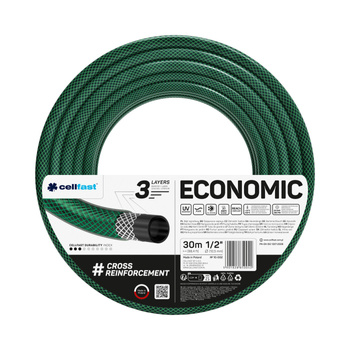 Cellfast wąż ogrodowy 1/2" 30m Economic 10-002