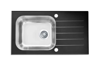 Alveus zlewozmywak Vitro 20 czarny 78x43cm 1114558