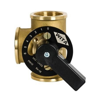 HEL-WITA Zawór 3-drogowy mieszający MINIMIX MI 3x5/4" 7030