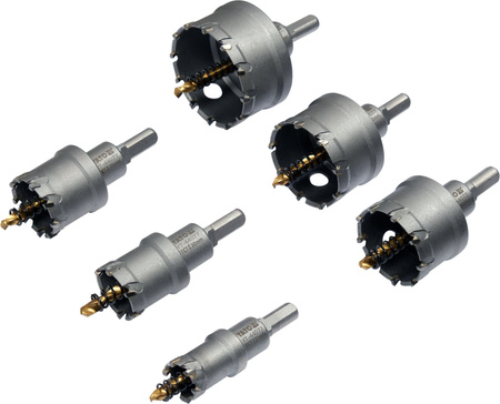 Yato zestaw otwornic TCT do metalu 6-elementowy YT-44077