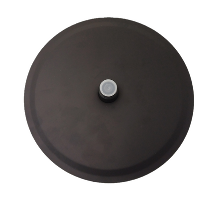 DES Group deszczownica okrągła slim czarna o średnicy 25cm