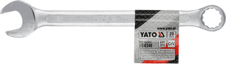 Yato klucz płasko-oczkowy 20mm YT-0349