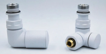 Vario term zestaw zaworów regulacyjny i odcinający VISION prawy biały VIR06P