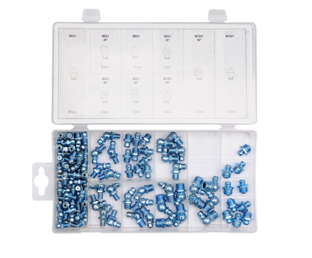 Yato zestaw smarowniczek metrycznych 110 sztuk YT-06888