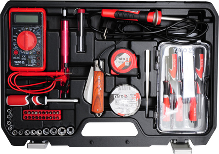 Yato zestaw narzędziowy dla elektryków 68-elementowy YT-39009