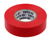 Yato taśma izolacyjna czerwona 19mm 20m YT-8166