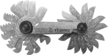 Yato sprawdzian grzebieniowy do gwintów Whitworth YT-29982