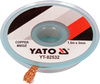 Yato taśma rozlutownicza 3mm x 1,5m plecionka YT-82532