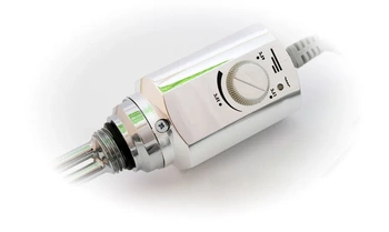 Volux grzałka łazienkowa elektryczna 900W z termostatem chrom RD 10.900CH