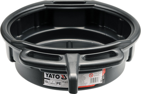 Yato miska do zlewania zużytego oleju 15l YT-0717