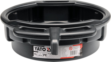 Yato miska do zlewania zużytego oleju 15l YT-0717