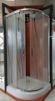 Sanplast kabina narożna półokrągła 900x900x2030mm 602271026238231