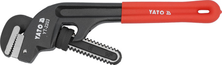 Yato klucz do rur 600mm z uchwytem PVC YT-2205