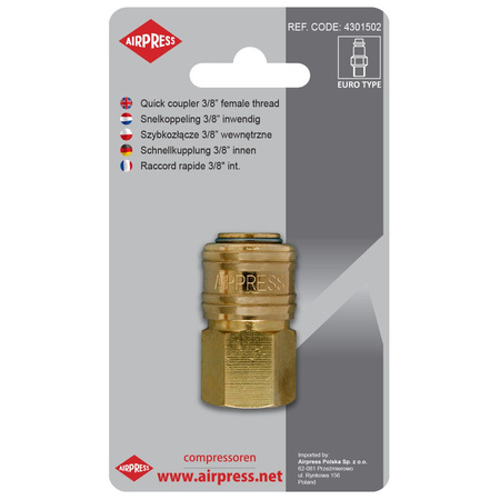 Airpress szybko złącze 3/8" GW 4301502