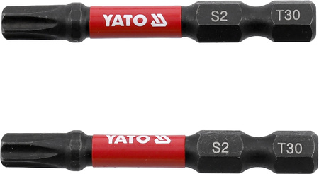 Yato bity udarowe T30 1/4"x 50mm 2 sztuki YT-78056