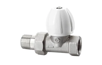 Valvex zawór grzejnikowy prosty Activ 1/2" niklowany 4482050