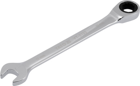 Yato klucze płasko-oczkowe z grzechotką 12mm YT-0193