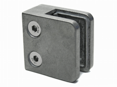 Uchwyt prosty 45x45mm do szkła 1,50-10,76mm zamak surowy GC.301.XX.ZM.R