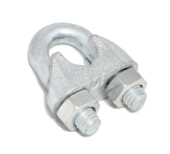 Zacisk do liny kabłąkowy 16mm DIN 741