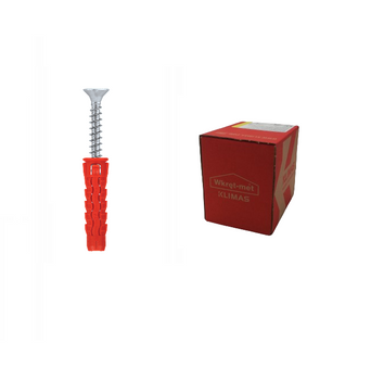 Wkręt-met kołek rozporowy 8x40x50mm 100sztuk SFXP-08040050