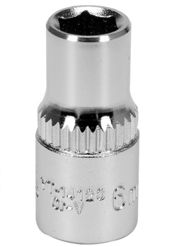 Yato nasadka 6mm 1/4" 6-kątna CV krótka YT-14123