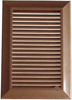 Dospel kratka wentylacyjna Duo Smart 140x210mm brązowa 007-4238