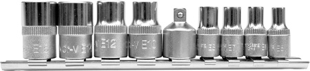 Yato zestaw kluczy nasadowych torx C.V. E5-E16 9-elementowy YT-0520
