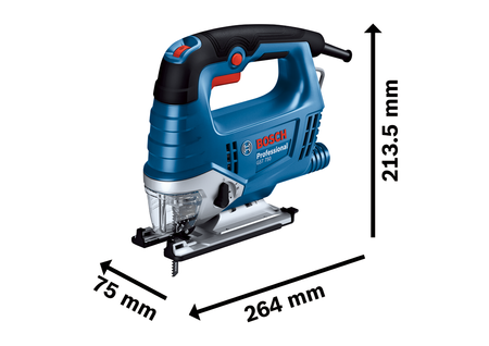 Bosch wyrzynarka GST 750 w walizce 06015B4121