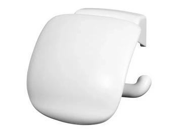 Bisk pojemnik na papier toaletowy Laguna biały 50402