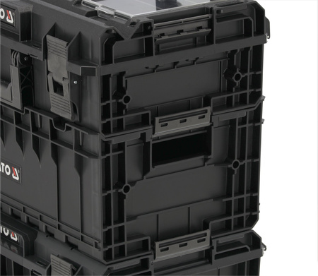 Yato zestaw skrzynek narzędziowych 42BB24P19P S1 3 sztuki YT-09161